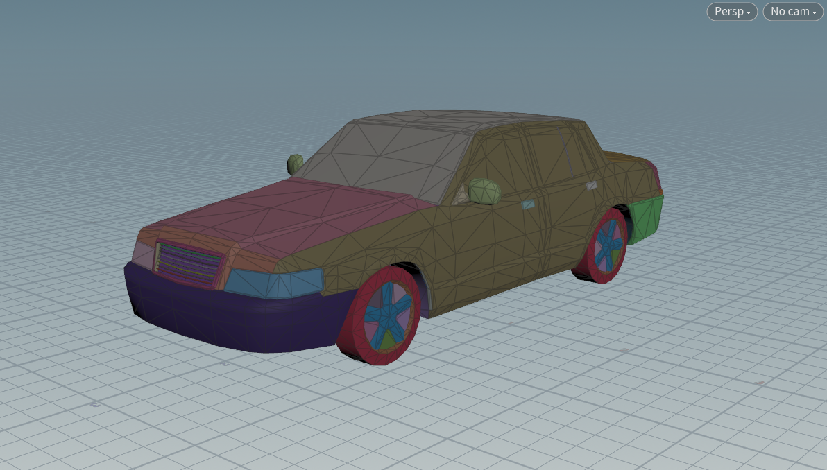 Breaking up meshes into usable parts in Houdini